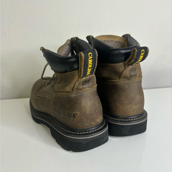 Mens Carolina Shotcrete CA3560 Medium Brown Work Boots Sz 9.5 main image 5